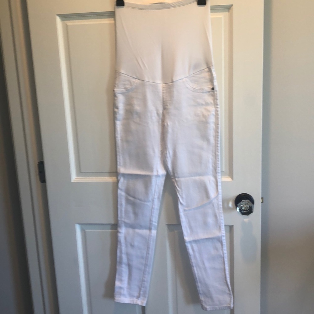 James Jeans white maternity jeans size 26